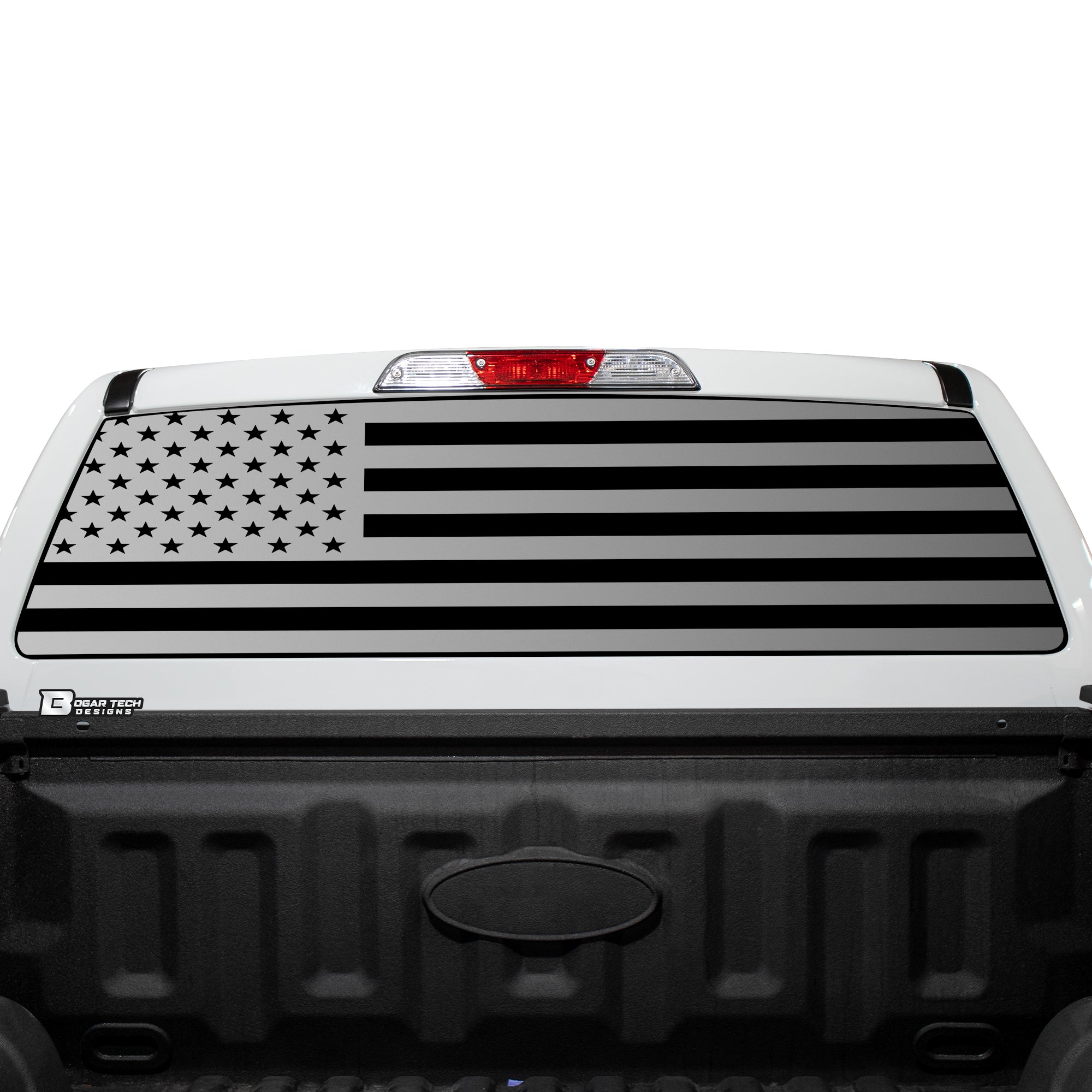 American Flag Rear Window Decal for Ford Ranger 2019-2026 – Precut Mat ...