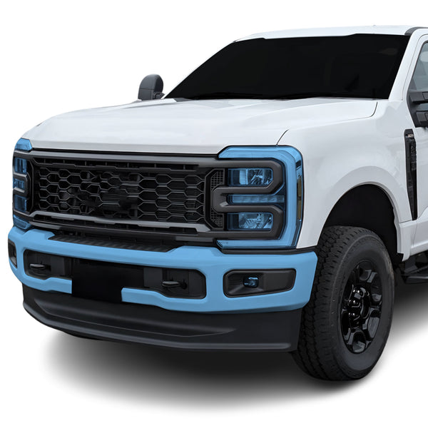 Fits Ford SuperDuty 2023+ Precut Premium Paint Protection Film Clear Bra PPF Decal Film Kit Cover