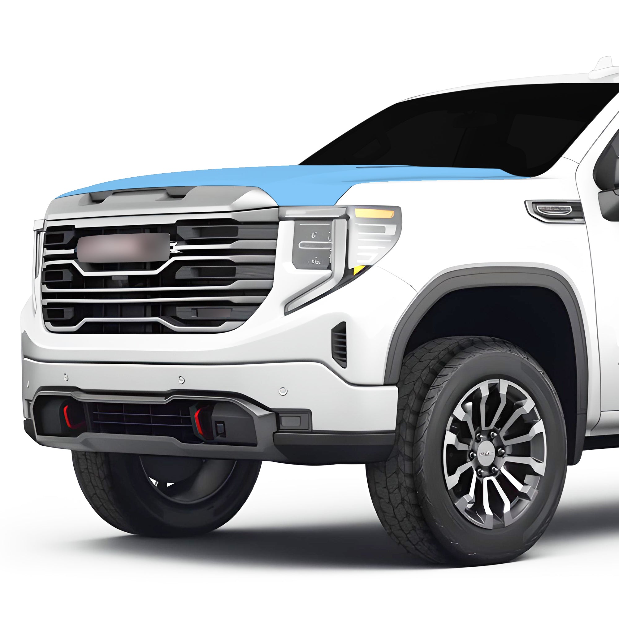 Fits GMC Sierra 2022+ Precut Premium Paint Protection Film Clear Bra PPF Decal Film Kit Cover - Bogar Tech Designs