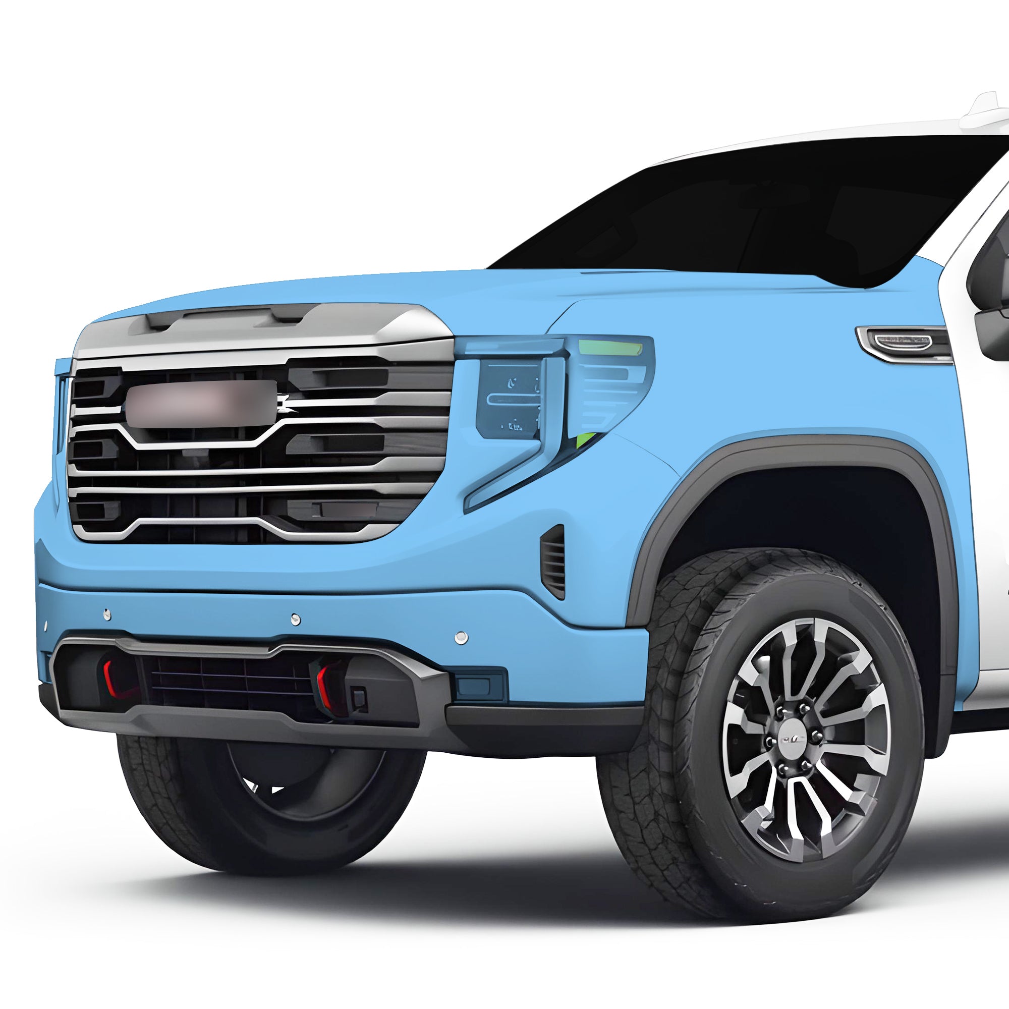 Fits GMC Sierra 2022+ Precut Premium Paint Protection Film Clear Bra PPF Decal Film Kit Cover - Bogar Tech Designs