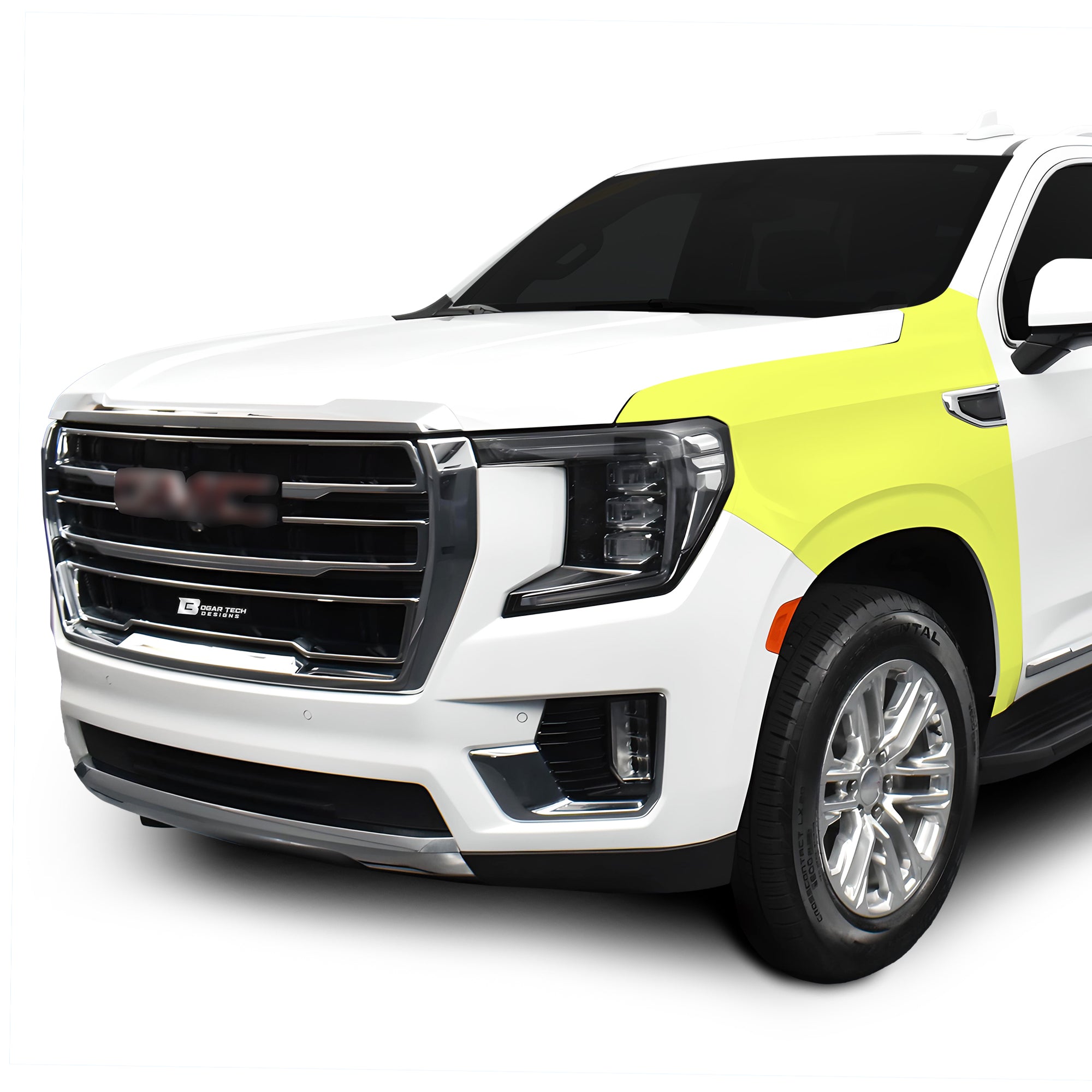 Fits GMC Yukon 2021+ Precut Premium Paint Protection Film Clear Bra PPF Decal Film Kit Cover - Bogar Tech Designs