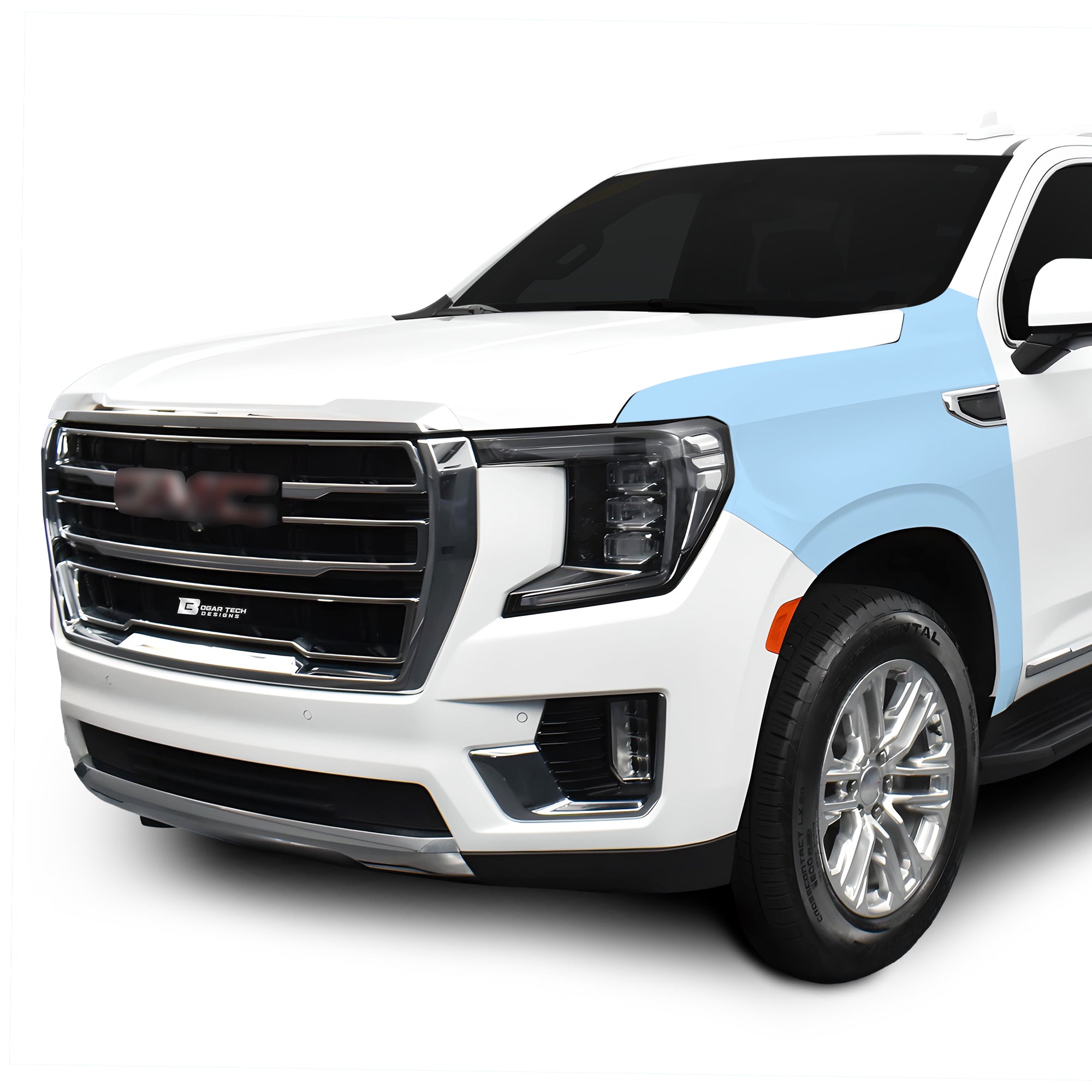 Fits GMC Yukon 2021+ Precut Premium Paint Protection Film Clear Bra PPF Decal Film Kit Cover - Bogar Tech Designs