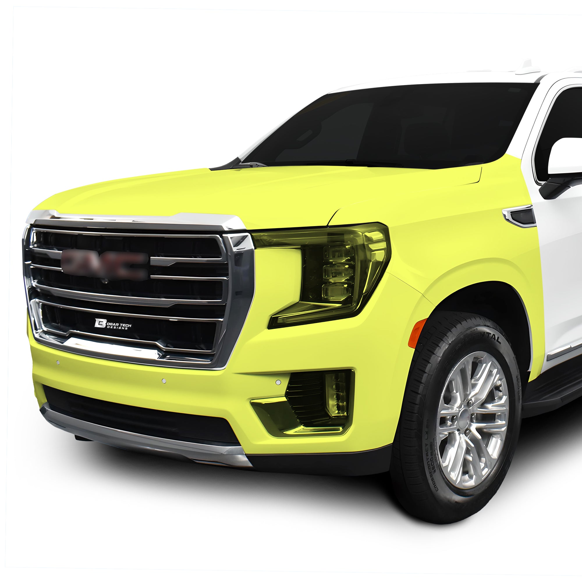 Fits GMC Yukon 2021+ Precut Premium Paint Protection Film Clear Bra PPF Decal Film Kit Cover - Bogar Tech Designs
