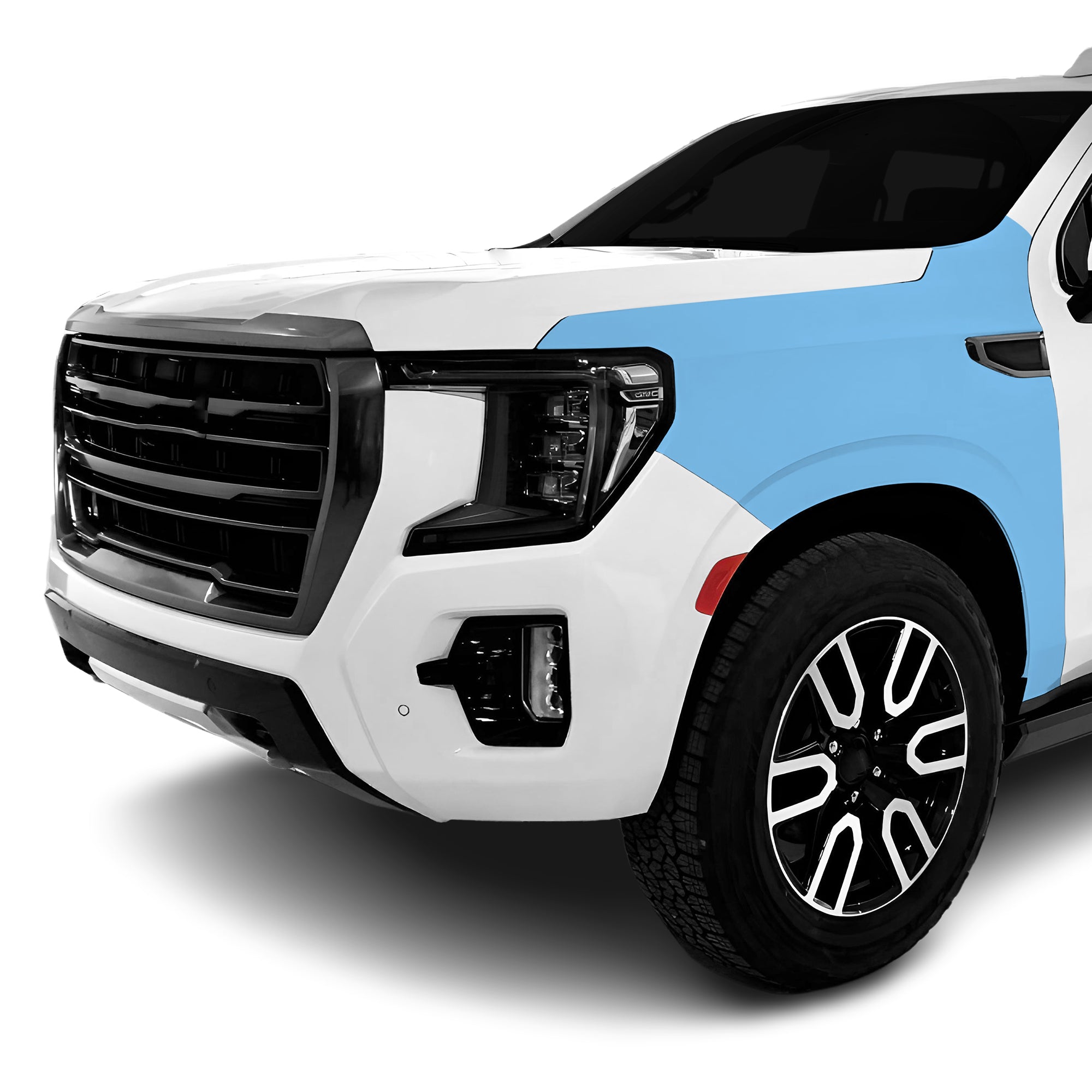 Fits GMC Yukon 2021+ Precut Premium Paint Protection Film Clear Bra PPF Decal Film Kit Cover - Bogar Tech Designs