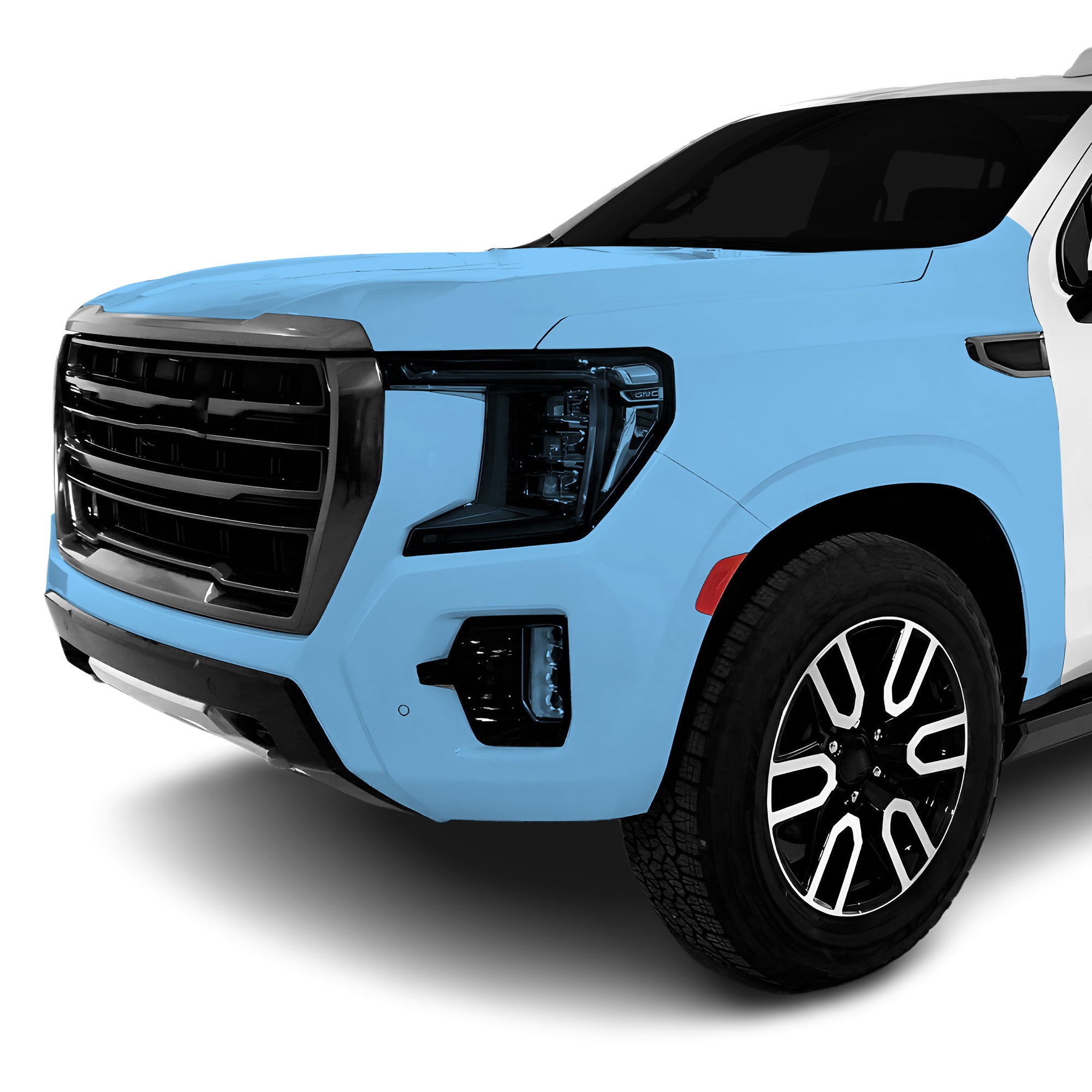 Fits GMC Yukon 2021+ Precut Premium Paint Protection Film Clear Bra PPF Decal Film Kit Cover - Bogar Tech Designs