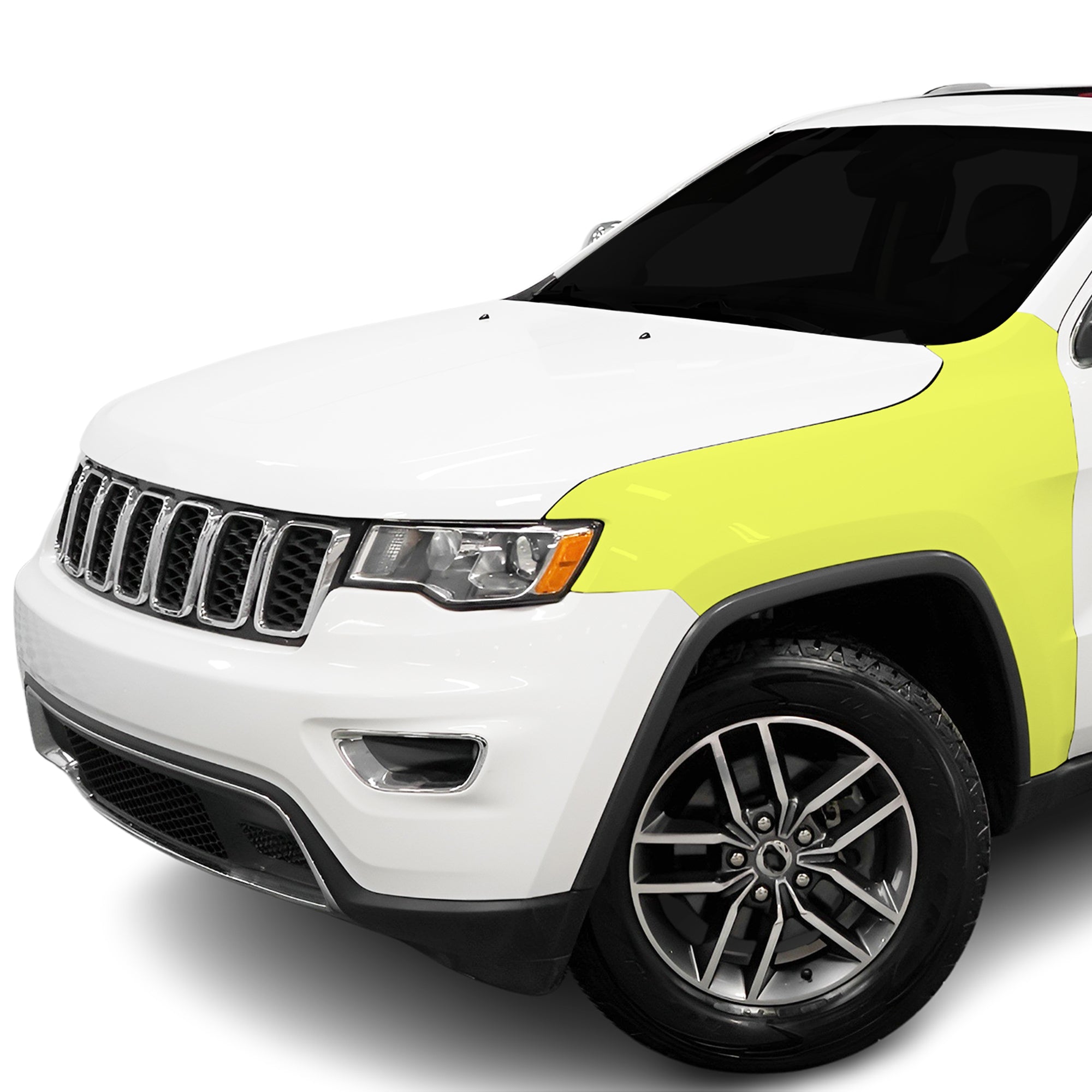 Fits Jeep Grand Cherokee (Laredo) 2017 - 2022 Precut Premium Paint Protection Film Clear Bra PPF Decal Film Kit Cover - Bogar Tech Designs