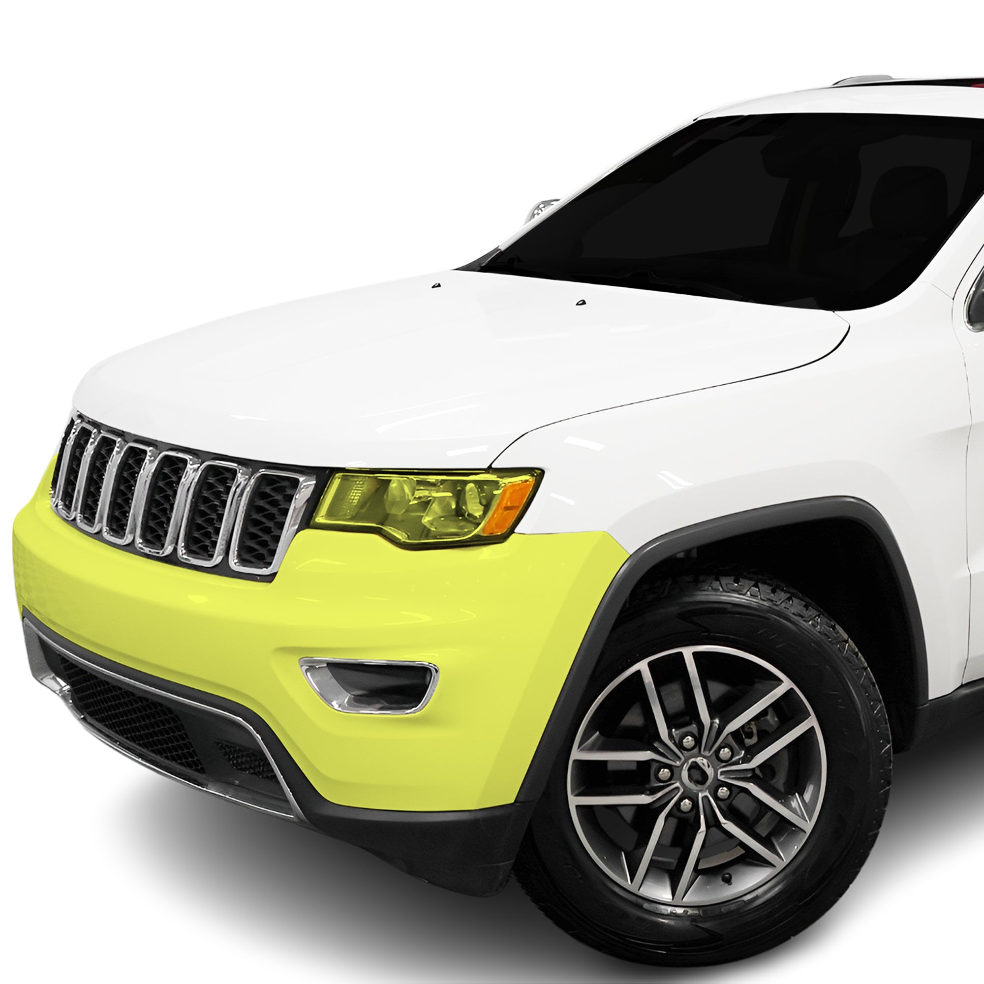 Fits Jeep Grand Cherokee (Laredo) 2017 - 2022 Precut Premium Paint Protection Film Clear Bra PPF Decal Film Kit Cover - Bogar Tech Designs