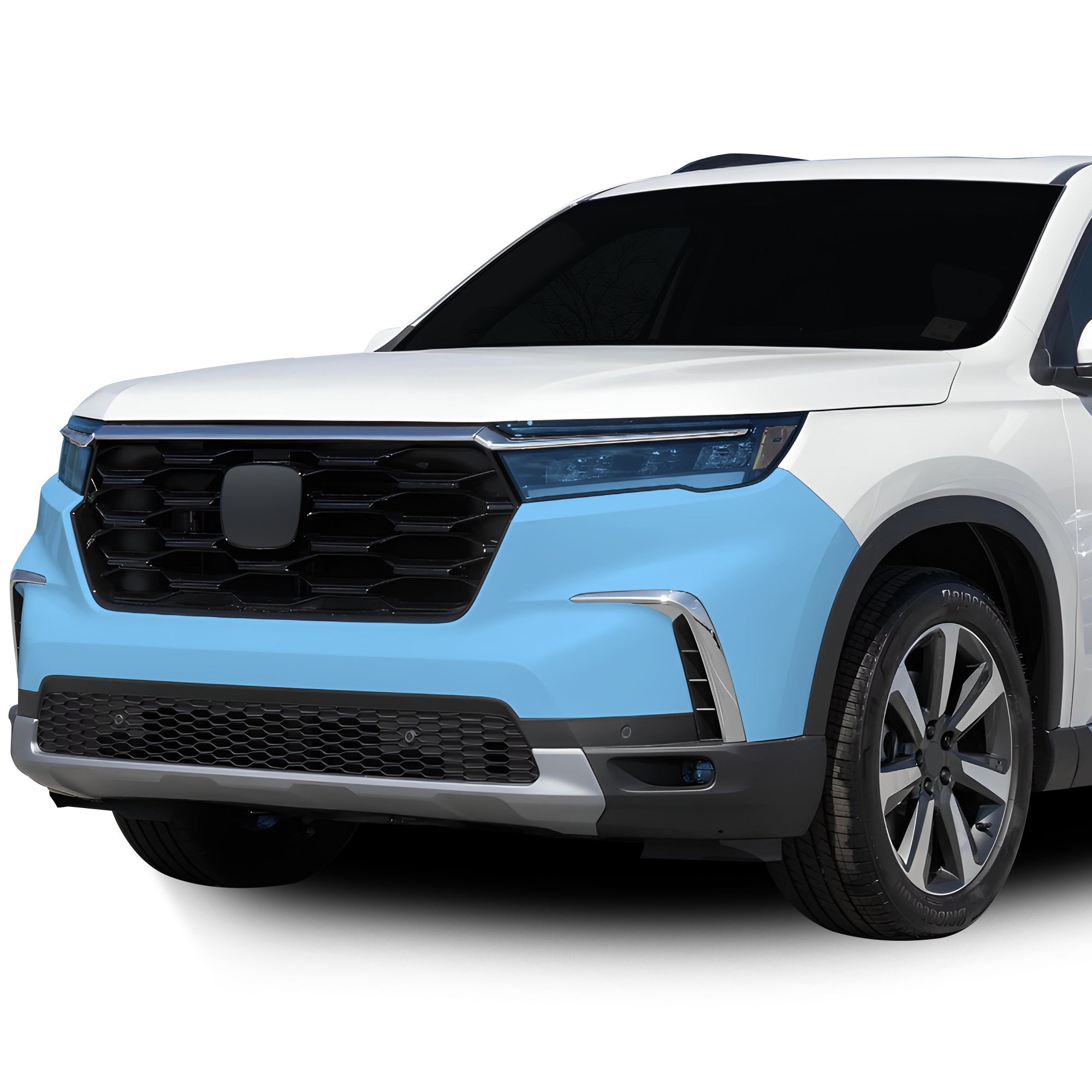 Fits Honda Pilot 2023+ Precut Premium Paint Protection Film Clear Bra PPF Decal Film Kit Coverage - Bogar Tech Designs