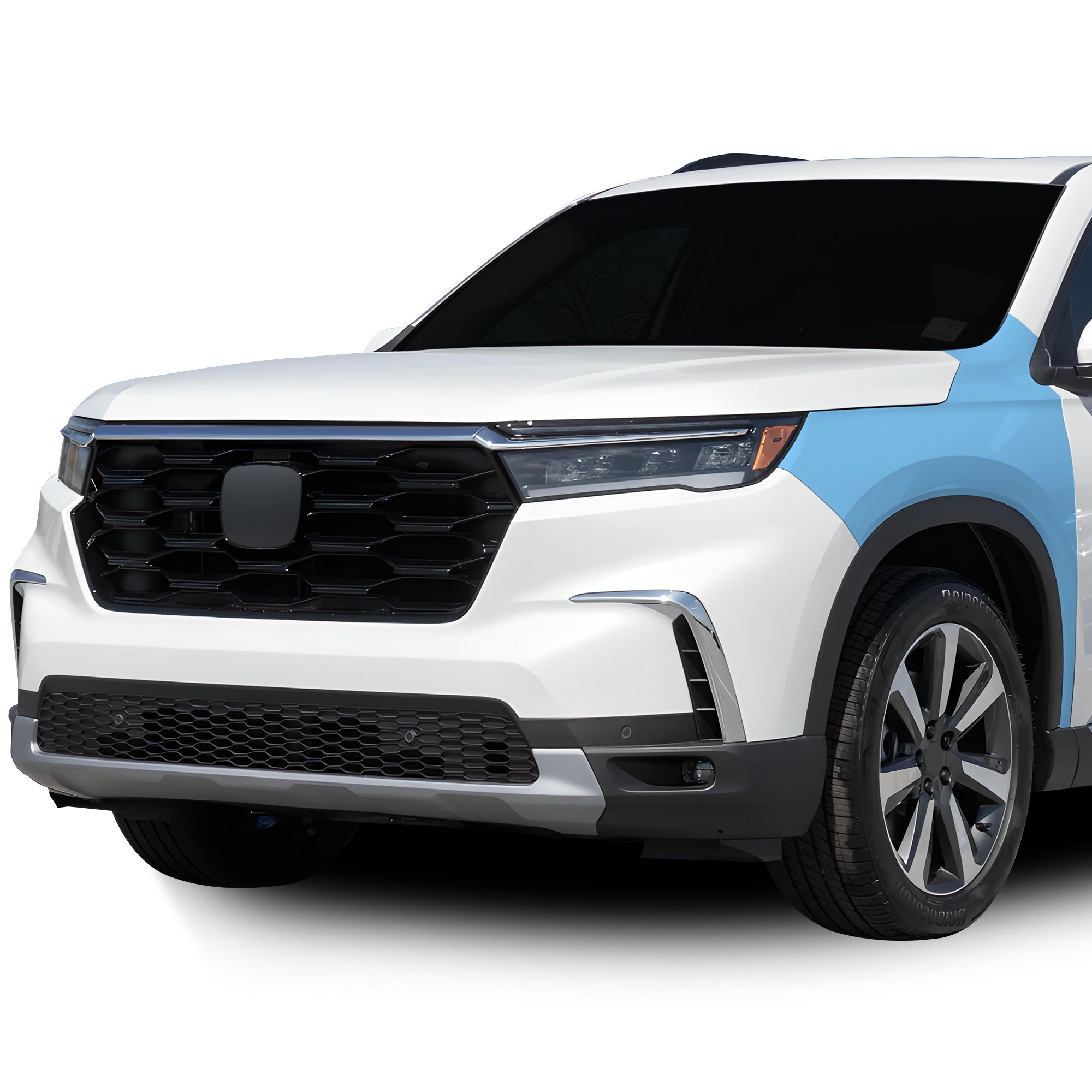 Fits Honda Pilot 2023+ Precut Premium Paint Protection Film Clear Bra PPF Decal Film Kit Coverage - Bogar Tech Designs