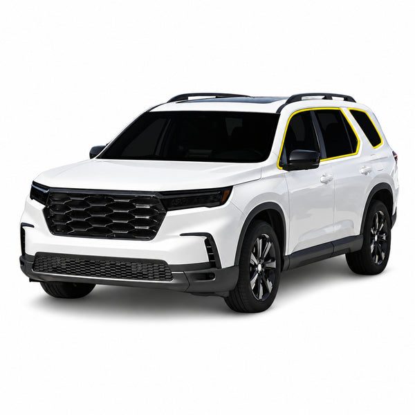 Honda Pilot 2023-2026 Blackout Chrome Delete Kit - Precut Gloss Black Vinyl Overlays