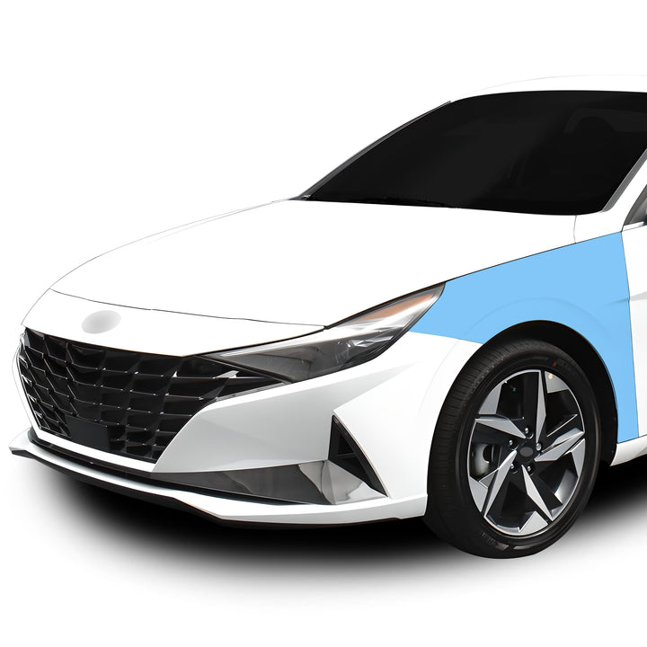 Precut Premium Paint Protection Film Clear Bra PPF Decal Film Kit Cover Fits Hyundai Elantra 2021 - 2023 - Bogar Tech Designs