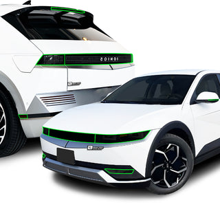 Hyundai ioniq 5 full tint kit main darksmoke