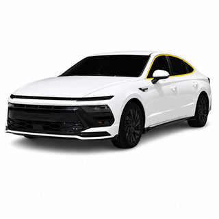 Hyundai Sonata 2024-2026 Blackout Chrome Delete Kit - Precut Gloss Black Vinyl Overlays
