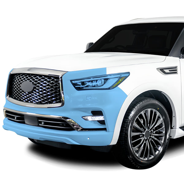 Fits Infiniti QX80 2018+  Precut Premium Paint Protection Film Clear Bra PPF Decal Film Kit