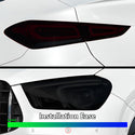 Full Headlight Taillight Precut Smoked PPF Tint Kit Film Overlay Fits Mercedes Benz GLE Coupe 2021-2024