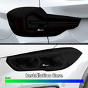 Full Headlight Taillight Precut Smoked PPF Tint Kit Film Overlay Fits BMW X3 2022-2024