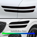 Full Headlight Taillight Precut Smoked PPF Tint Kit Film Overlay Fits Genesis GV70 2022-2024