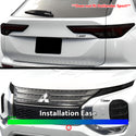 Full Headlight Taillight Precut Smoked PPF Tint Kit Film Overlay Fits Mitsubishi Outlander 2022-2024