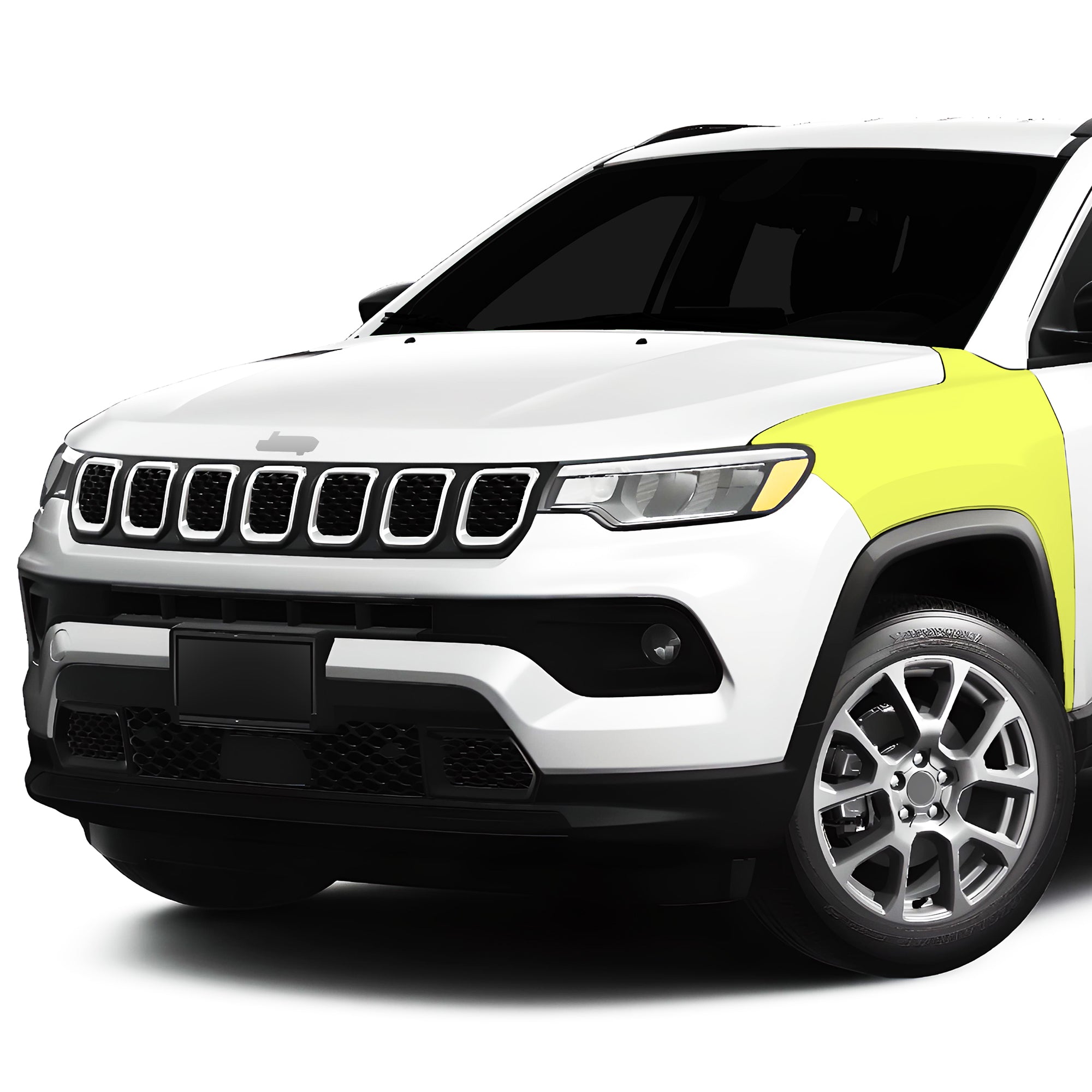 Precut Premium Paint Protection Film Clear Bra PPF Decal Film Kit Cover Fits Jeep Compass 2021 - 2024 - Bogar Tech Designs