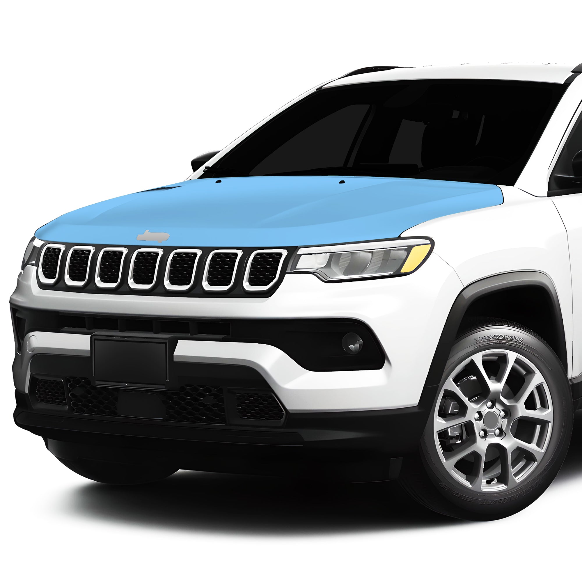 Precut Premium Paint Protection Film Clear Bra PPF Decal Film Kit Cover Fits Jeep Compass 2021 - 2024 - Bogar Tech Designs
