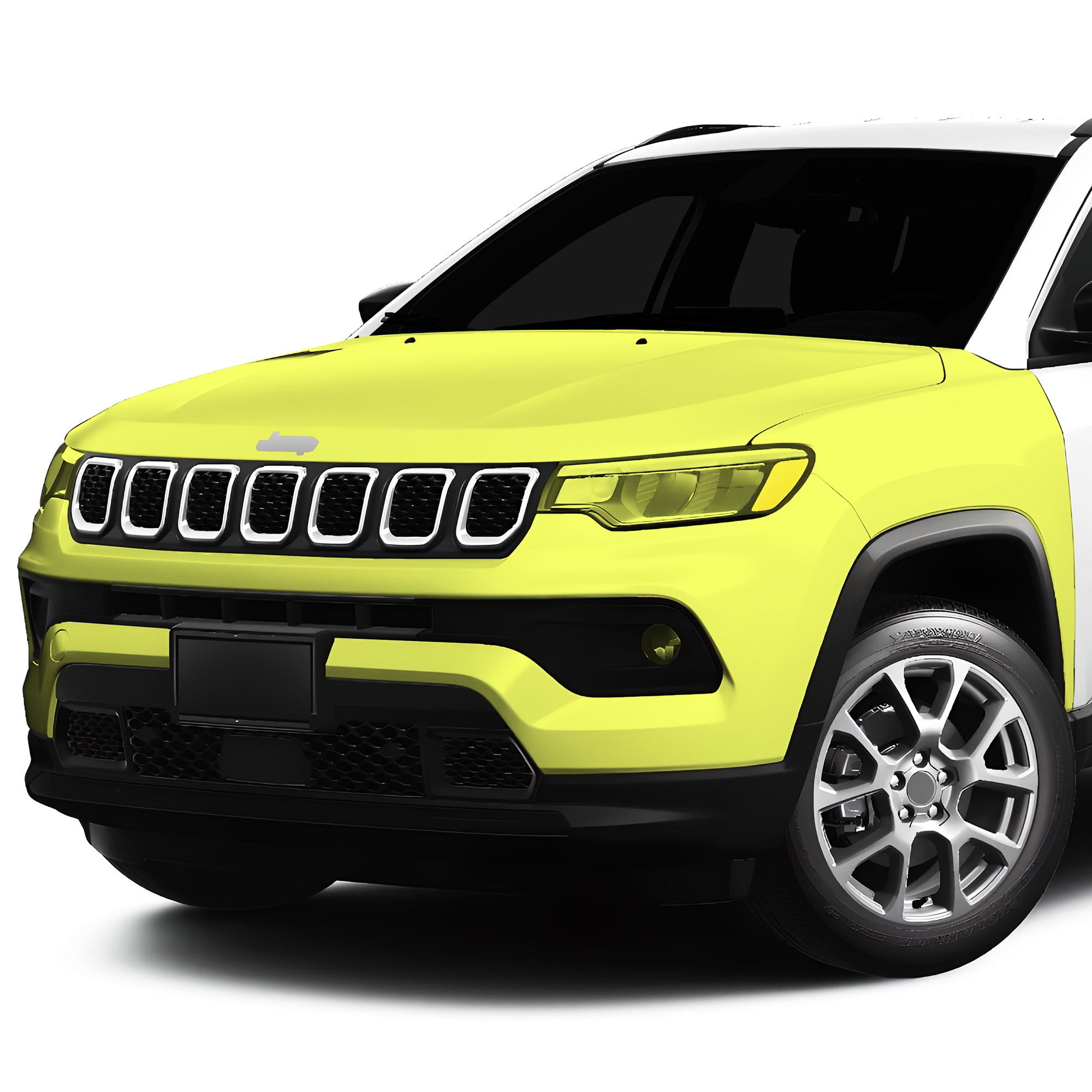 Precut Premium Paint Protection Film Clear Bra PPF Decal Film Kit Cover Fits Jeep Compass 2021 - 2024 - Bogar Tech Designs
