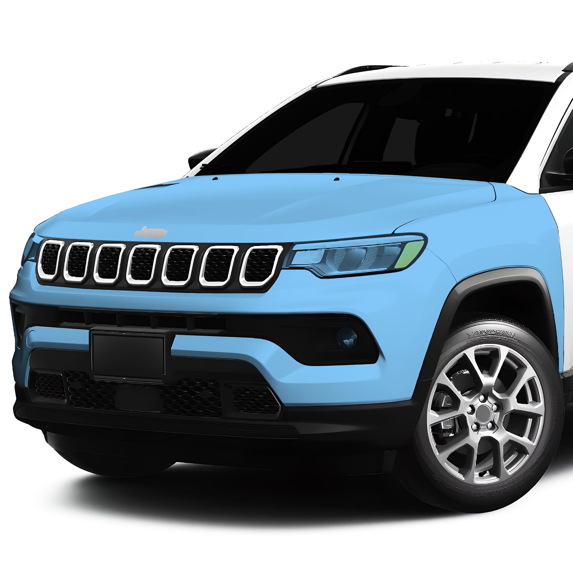 Precut Premium Paint Protection Film Clear Bra PPF Decal Film Kit Cover Fits Jeep Compass 2021 - 2024 - Bogar Tech Designs