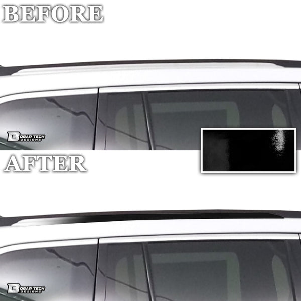 Window Vinyl Chrome Delete Trim Blackout Decal Stickers Overlay Film Fits Jeep Grand Cherokee 2022 2023