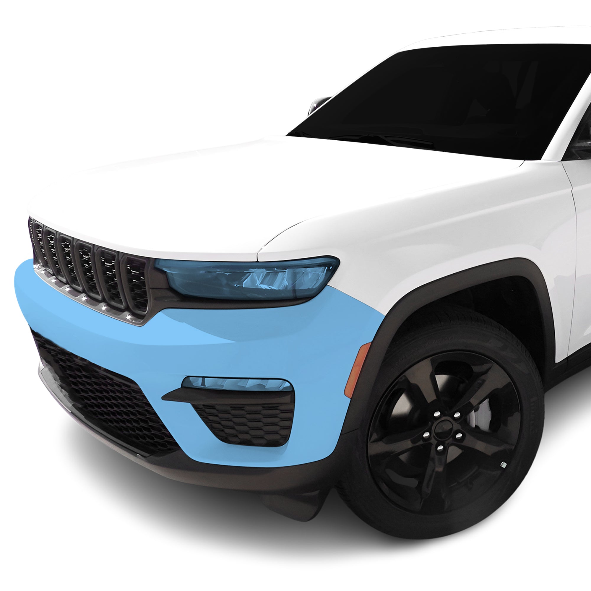 Fits Jeep Grand Cherokee (Laredo/Altitude/Limited) 2022+ Precut Premium Paint Protection Film Clear Bra PPF Decal Film Kit Cover - Bogar Tech Designs