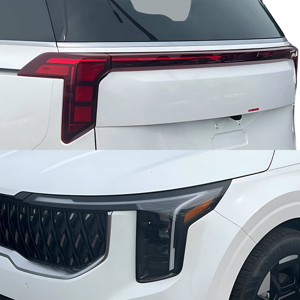 Fits Kia Carnival 2025-2026 Full Headlight Taillight Precut Smoked PPF Tint Kit Film Overlay
