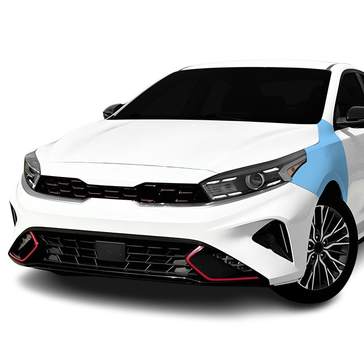 Fits Kia Forte 2022+ Precut Premium Paint Protection Film Clear Bra PPF Decal Film Kit - Bogar Tech Designs