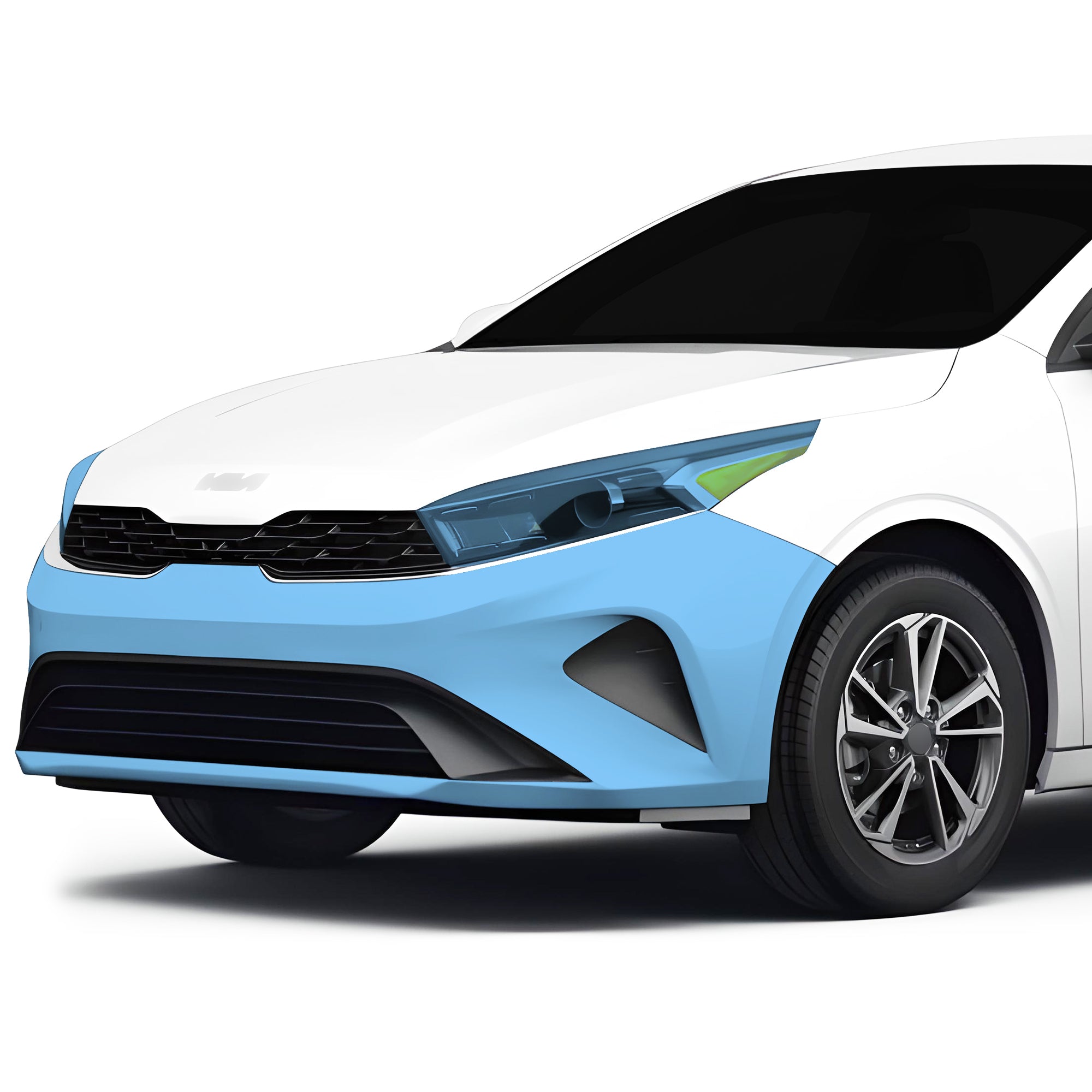 Fits Kia Forte (LX/LXS) 2022+ Precut Premium Paint Protection Film Clear Bra PPF Decal Film Kit Cover - Bogar Tech Designs