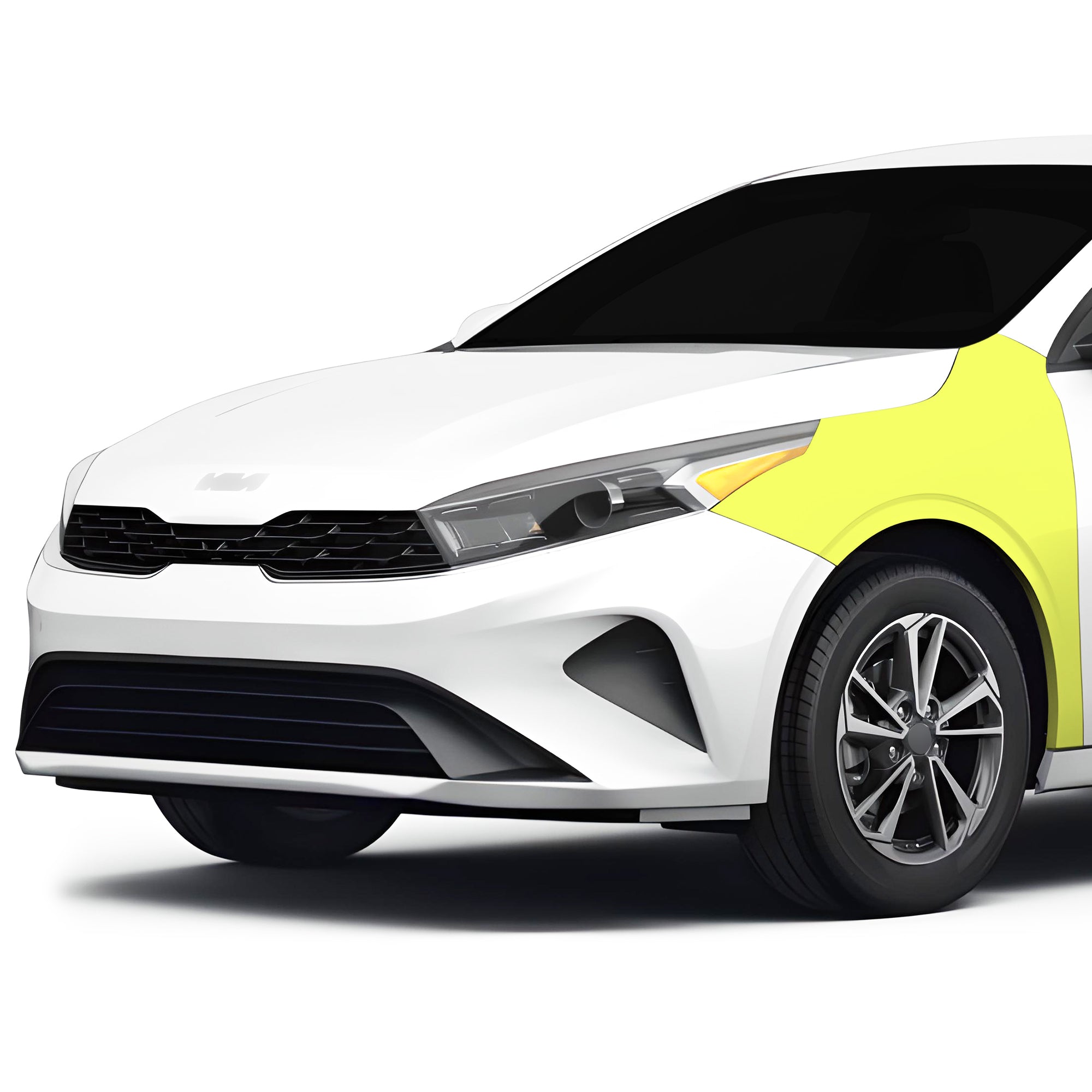 Fits Kia Forte (LX/LXS) 2022+ Precut Premium Paint Protection Film Clear Bra PPF Decal Film Kit Cover - Bogar Tech Designs