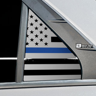 Buy thin-blue-line Quarter Window American Flag Vinyl Decal Stickers Fits Kia Niro 2023 2024