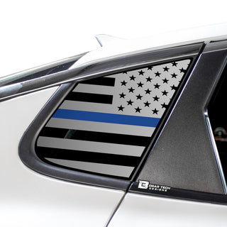 Buy thin-blue-line Quarter Window American Flag Vinyl Decal Stickers Fits Kia Optima 2016-2020