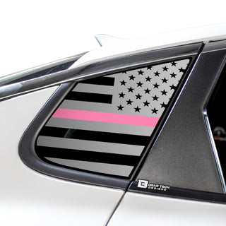 Buy thin-pink-line Quarter Window American Flag Vinyl Decal Stickers Fits Kia Optima 2016-2020