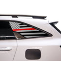 American Flag Rear Quarter Window Vinyl Decal Stickers Fits Kia Sorento 2021-2023