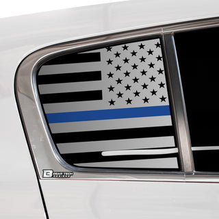 Buy thin-blue-line Quarter Window American Flag Vinyl Decal Stickers Fits Kia Sportage 2017-2022