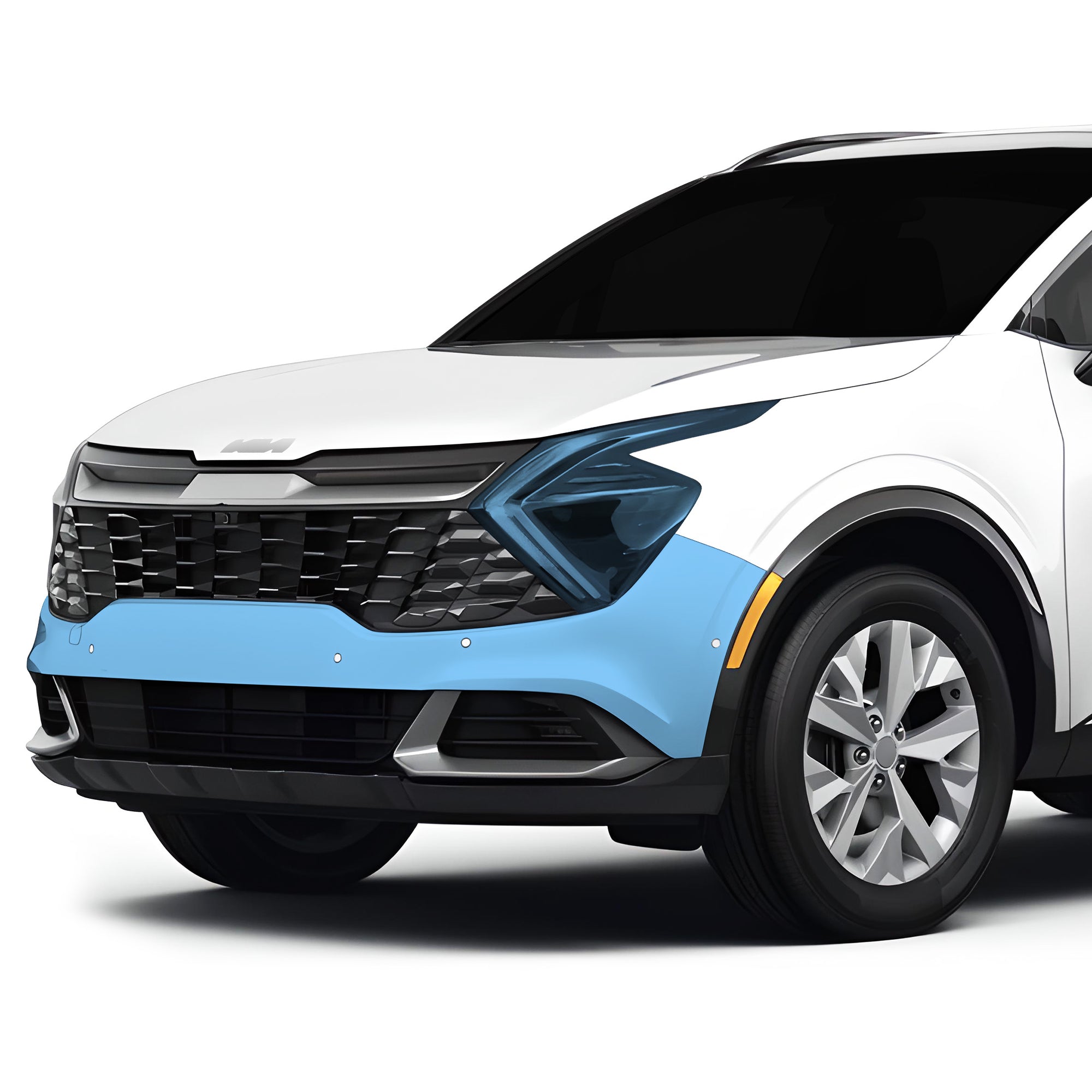 Precut Premium Paint Protection Film Clear Bra PPF Decal Film Kit Cover Fits Kia Sportage 2023 - 2024 - Bogar Tech Designs