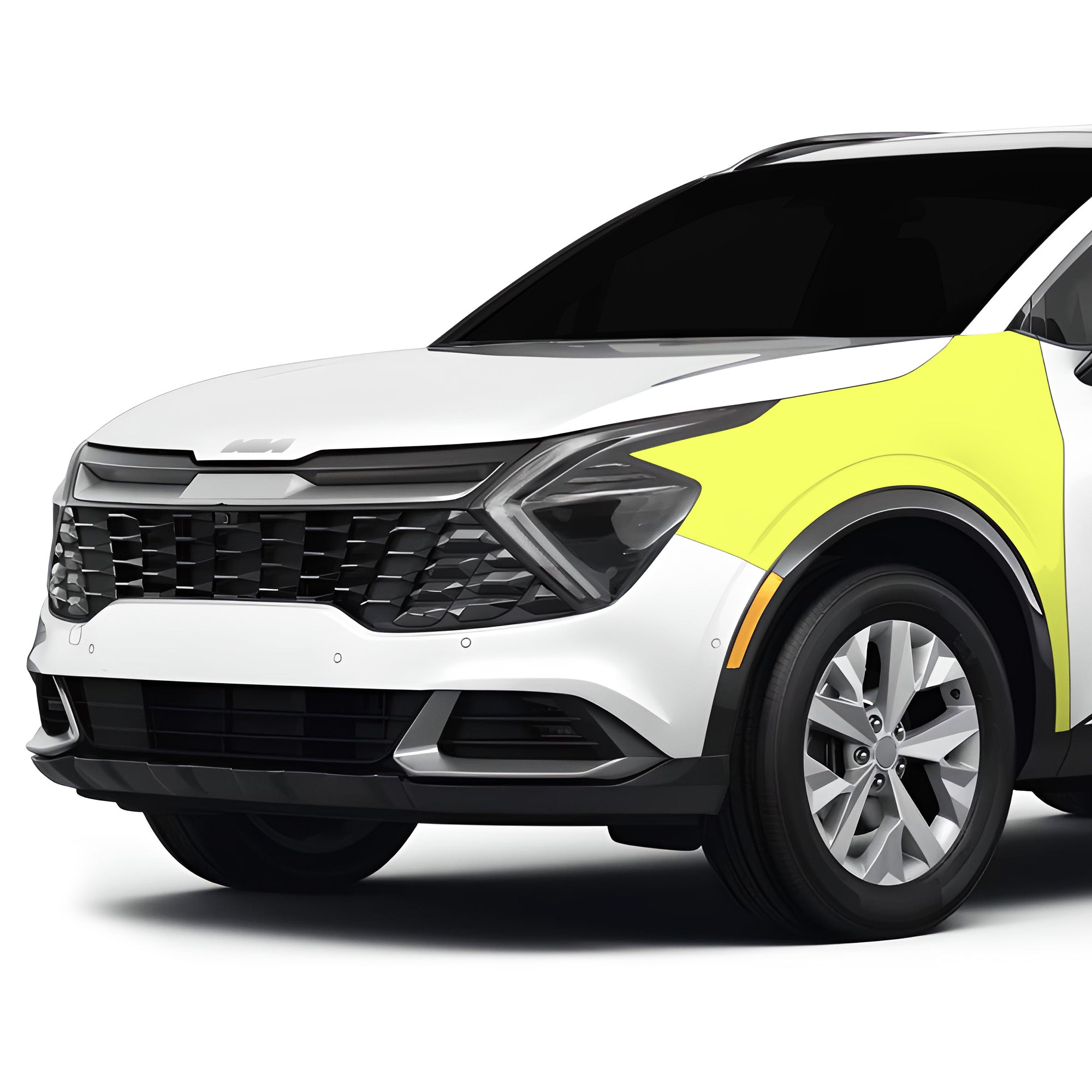 Precut Premium Paint Protection Film Clear Bra PPF Decal Film Kit Cover Fits Kia Sportage 2023 - 2024 - Bogar Tech Designs