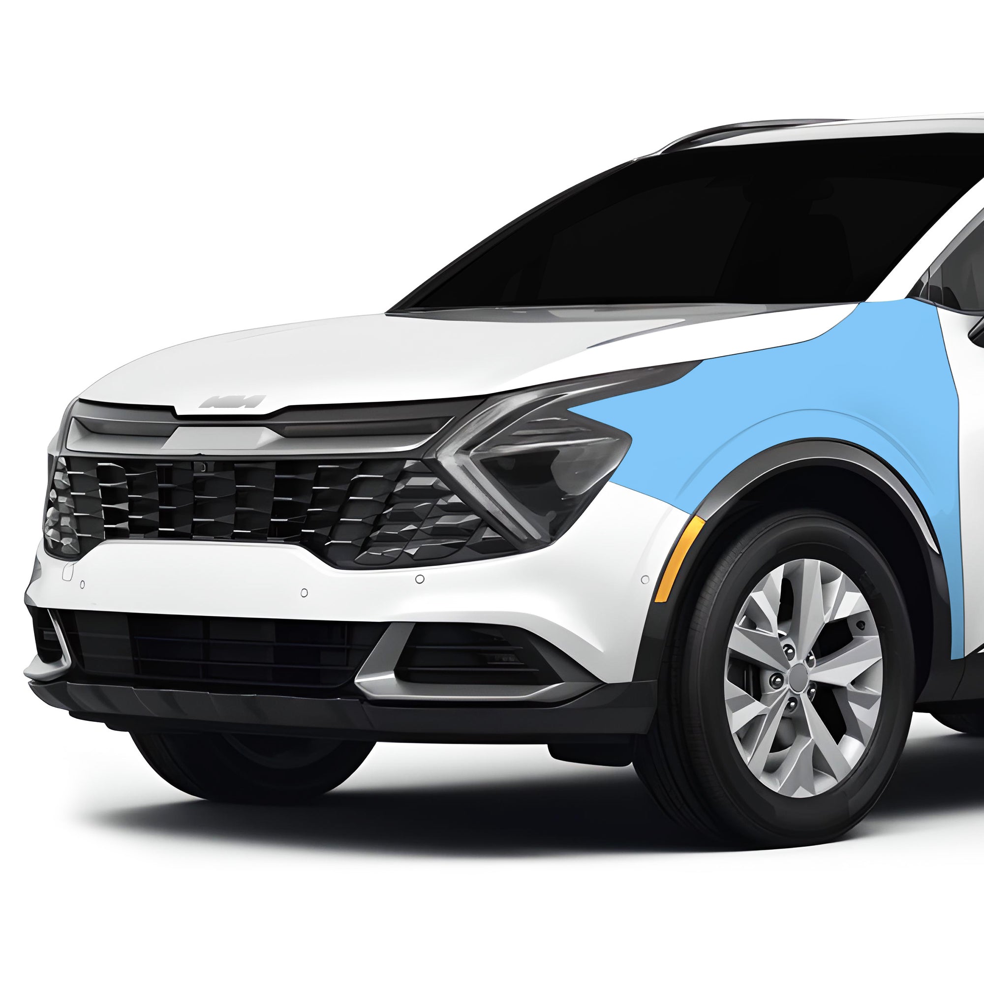 Precut Premium Paint Protection Film Clear Bra PPF Decal Film Kit Cover Fits Kia Sportage 2023 - 2024 - Bogar Tech Designs