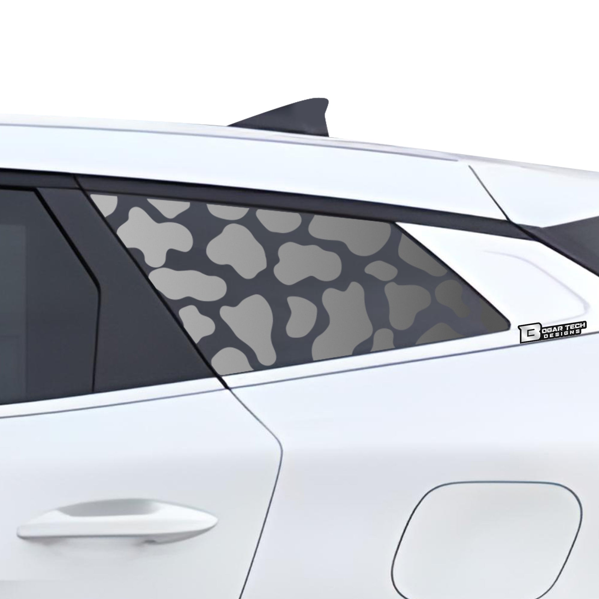 Animal Leopard Cow Window Vinyl Decal Stickers Fits Kia Sportage 2023 2024 - Bogar Tech Designs