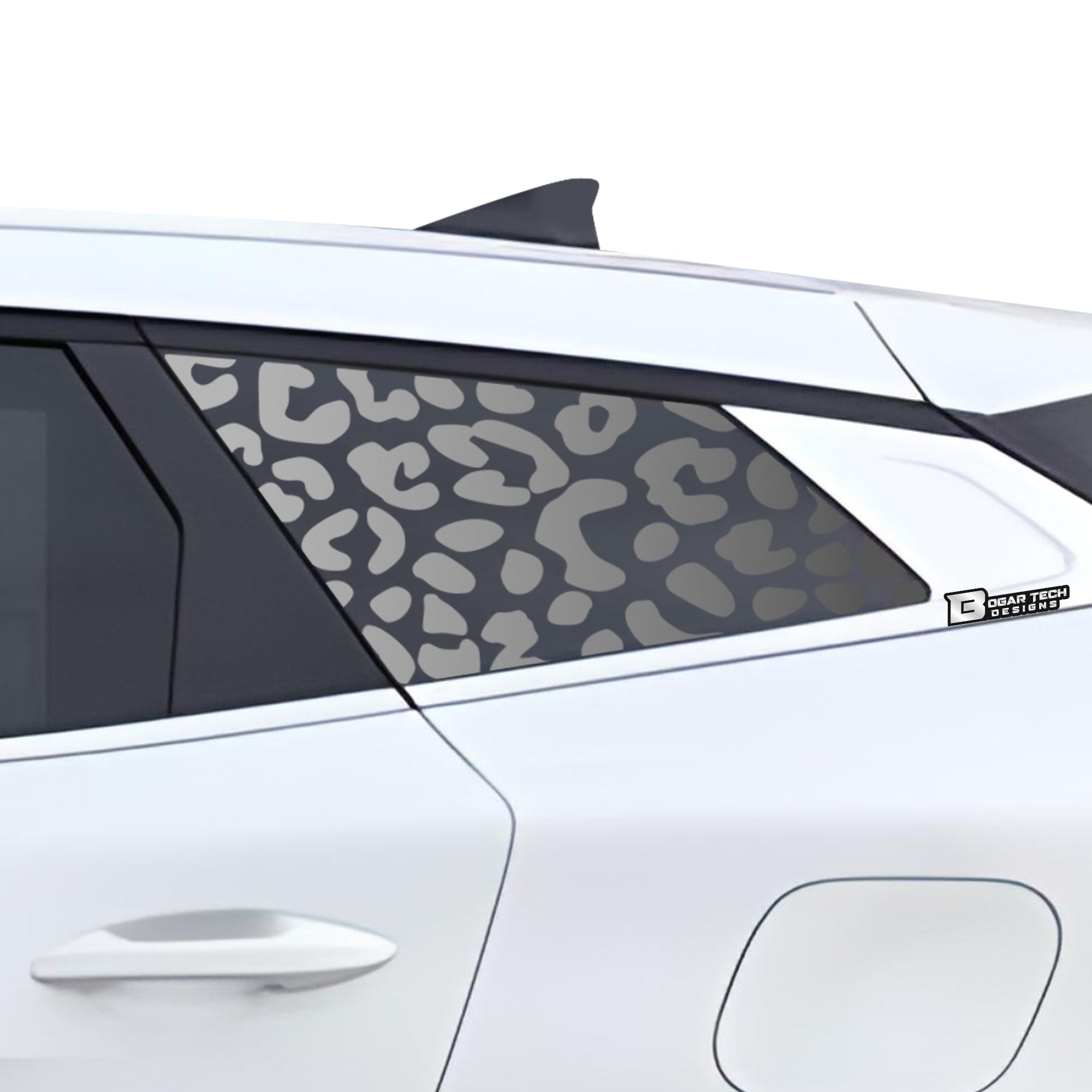 Animal Leopard Cow Window Vinyl Decal Stickers Fits Kia Sportage 2023 2024 - Bogar Tech Designs
