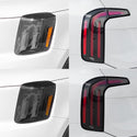 Full Headlight Taillight Precut Smoked PPF Tint Kit Film Overlay Fits Kia Telluride 2020-2025