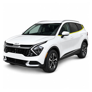 Kia Sportage 2023-2026 Blackout Chrome Delete Kit - Precut Gloss Black Vinyl Overlays
