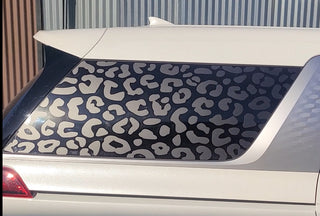 Leopard Cheetah Print Car Window Decals