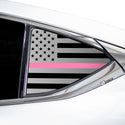 Quarter Window American Flag Vinyl Decal Stickers Fits Lexus ES 2019-2023