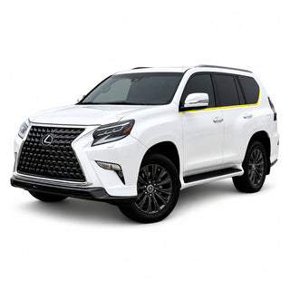 Lexus GX 2010-2023 Blackout Chrome Delete Kit – Precut Gloss Black Vinyl Overlays