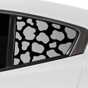 Animal Leopard Cheetah Cow Window Vinyl Decal Stickers Fits Mazda 3 Sedan 2019-2024