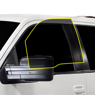 Ford F-150 SuperCrew Cab 2009-2014 Full Windows + Windshield Ceramic Window Tint Kit - Precut (Heat Rejection)