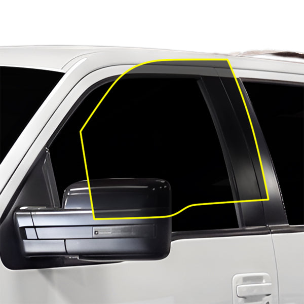 Ford F-150 SuperCrew Cab 2009-2014 Full Windows + Windshield Ceramic Window Tint Kit - Precut (Heat Rejection)